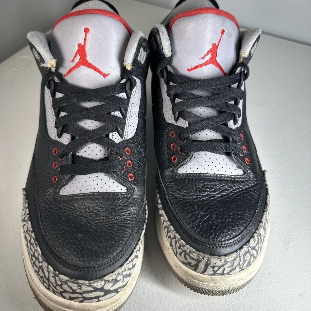 Size 9.5 - Jordan 3 Retro OG Mid Black Cement‎ ( 854262-001)